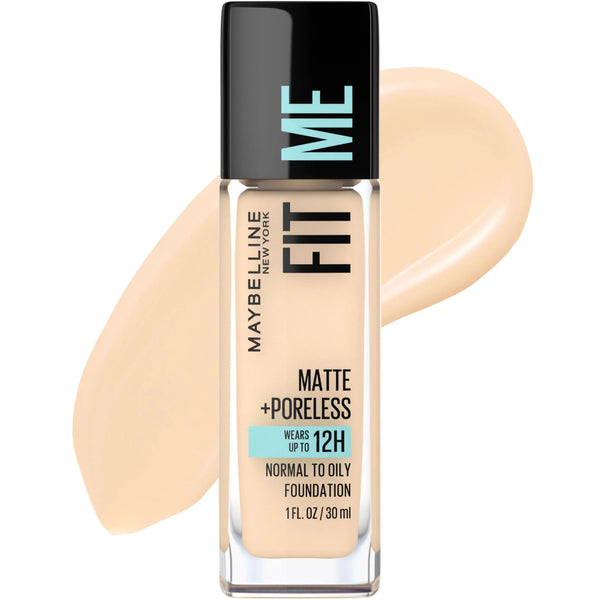 MAYBELLINE - Fit Me Matte+Poreless 12h Foundation